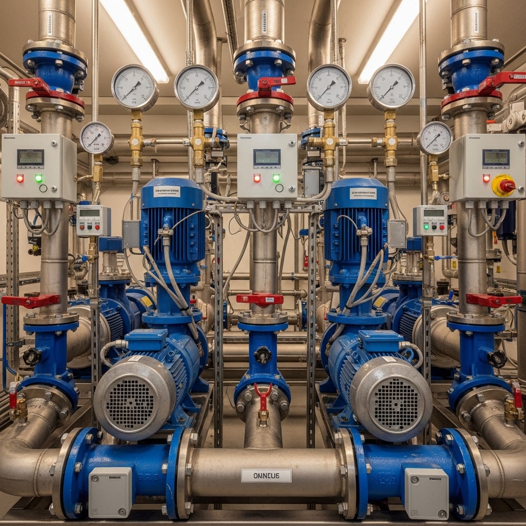 Industrial Water Pumps & Booster Systems 